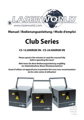 Laserworld Club CS-12.000RGB SN Manual