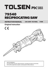 TOLSEN TOOLS FORCE XPRESS 79540 Instruction Manual