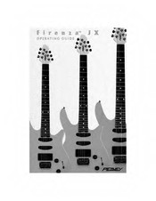 Peavey Firenza JX Operating Manual