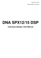DNA Professional DNA SPX12 DSP User Manual