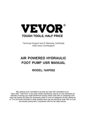 VEVOR E5102-SS1 Manual