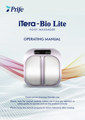 Prife iTera-Bio Lite Operating Manual