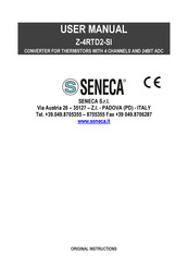 Seneca Z-4RTD2-SI User Manual