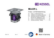 Kessel Minilift L Installation And Operating Instructions Manual