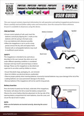 Pyle PMP33SL User Manual