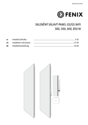 Fenix GS WIFI Installation Instructions Manual