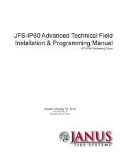 Janus JFS-IP60 Installation & Programming Manual