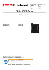 Desoutter Industrial Tools AXON DRIVE Product Instructions