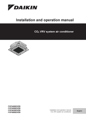 Daikin FXFN63B2VEB Installation And Operation Manual
