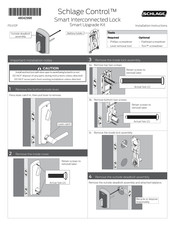 Allegion Schlage Control FE410F Installation Instructions Manual