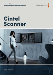 Blackmagicdesign cintel Installation And Operation Manual