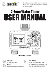 RainPoint ITV205 User Manual