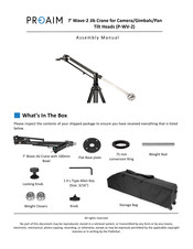 PROAIM P-WV-2 Assembly Manual