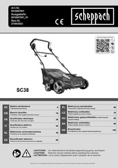 Scheppach SC38 Instruction Manual