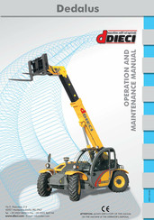 Dieci Dedalus Operation And Maintenance Manual