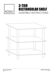 KODU UH8425 Assembly Instructions Manual