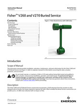 Emerson Fisher V270 Instruction Manual