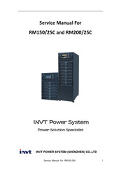 INVT RM200/25C Service Manual