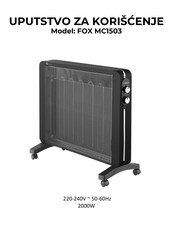 Fox Electronics FOX MC1503 User Manual