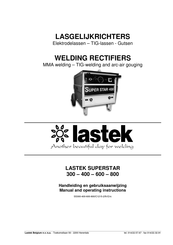 Lastek SUPERSTAR 400 Operating Instructions Manual