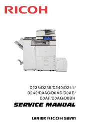 Ricoh D238 Service Manual