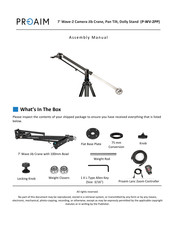 PROAIM P-WV-2PP Assembly Manual
