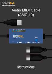 DOREMIDI AMC-10 Instructions Manual