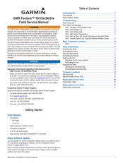 Garmin GMR Fantom 18 Field Service Manual