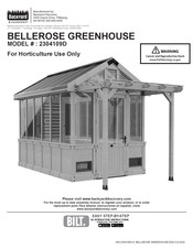 Backyard BELLEROSE 2304109D Owner's Manual