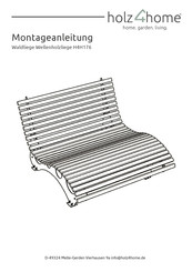 holz4home H4H176 Assembly Instruction Manual