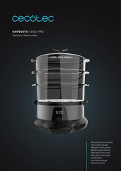 cecotec VAPOVITA 3000 PRO Instruction Manual