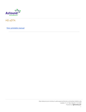 Astound HD uDTA Manual