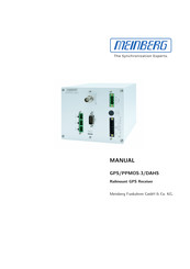 Meinberg GPS/PPMOS-3/DAHS Manual