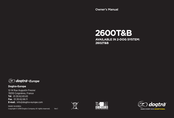Dogtra 2600T Owner's Manual