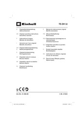 EINHELL TE-DH 32 Original Operating Instructions