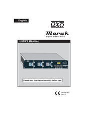 OXO Merak User Manual
