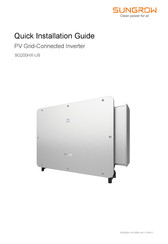 Sungrow SG200HX-US Quick Installation Manual