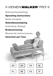 Vitalmaxx VenenWalker Pro2 Operating Instructions Manual