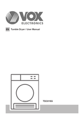 VOX electronics TDC815G User Manual
