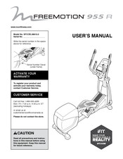 ICON IP FREEMOTION 955 R User Manual