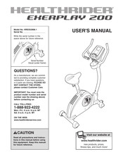 ICON IP HEALTHRIDER EXERPLAY 200 User Manual