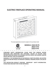 LOWES 3322-H-P5 Operating Manual