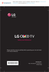LG OLED55CS6LA Manual
