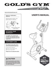 Gold's Gym POWER SPIN 290 User Manual