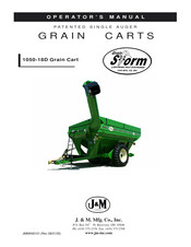 J&M Grain Storm 1050-18D Operator's Manual