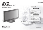 JVC LT-22EX19 Instructions Manual