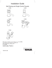 Kohler K-7504 Installation Manual