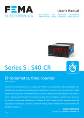 Fema Electronica S40-CR User Manual