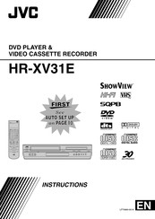 JVC HR-XV31E Instructions Manual