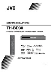 JVC SP-THBD50F Instructions Manual